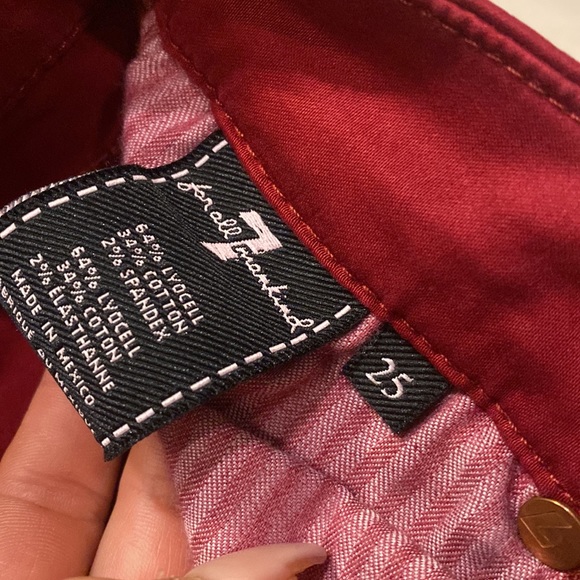 Red seven for all man kind Blair skinny - Picture 8 of 10